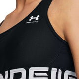 Under Armour HeatGear Armour Mid Branded Womens Sports Bra