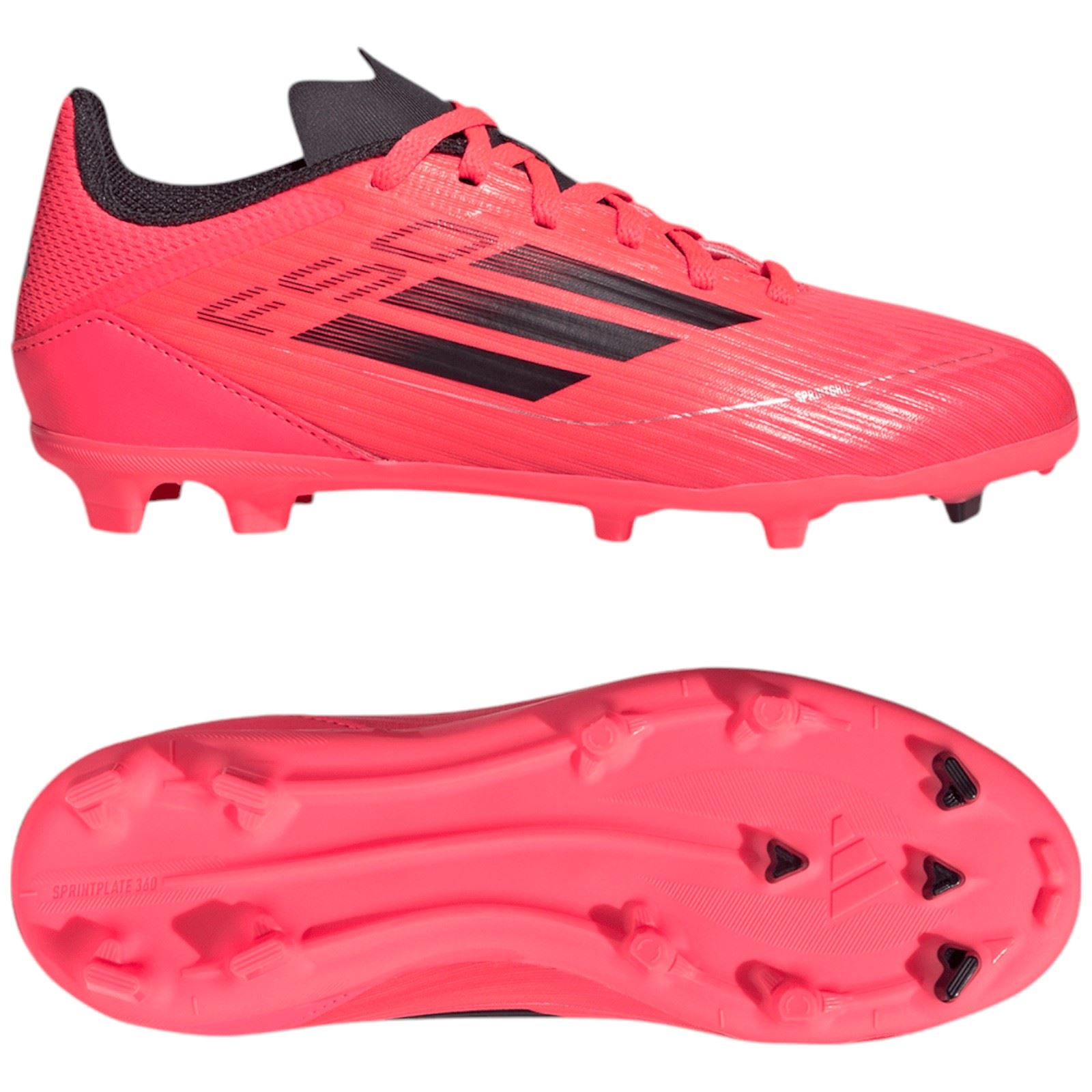 Kids red football cleats on sale