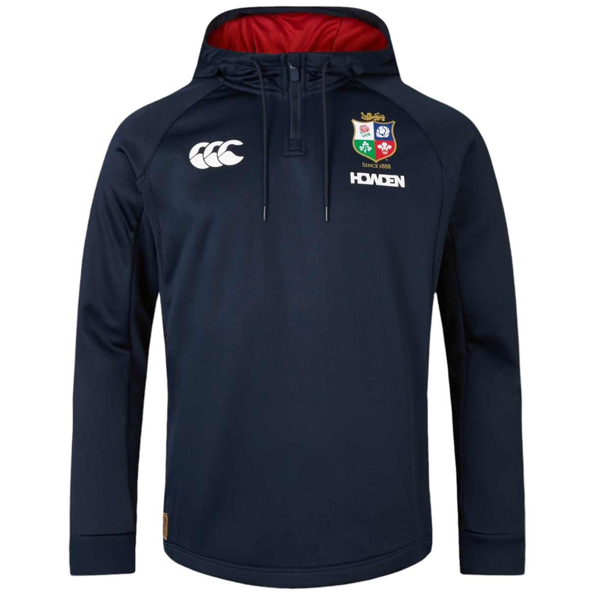 Canterbury British & Irish Lions Rugby 2024/25 Mens Half-Zip Hoodie