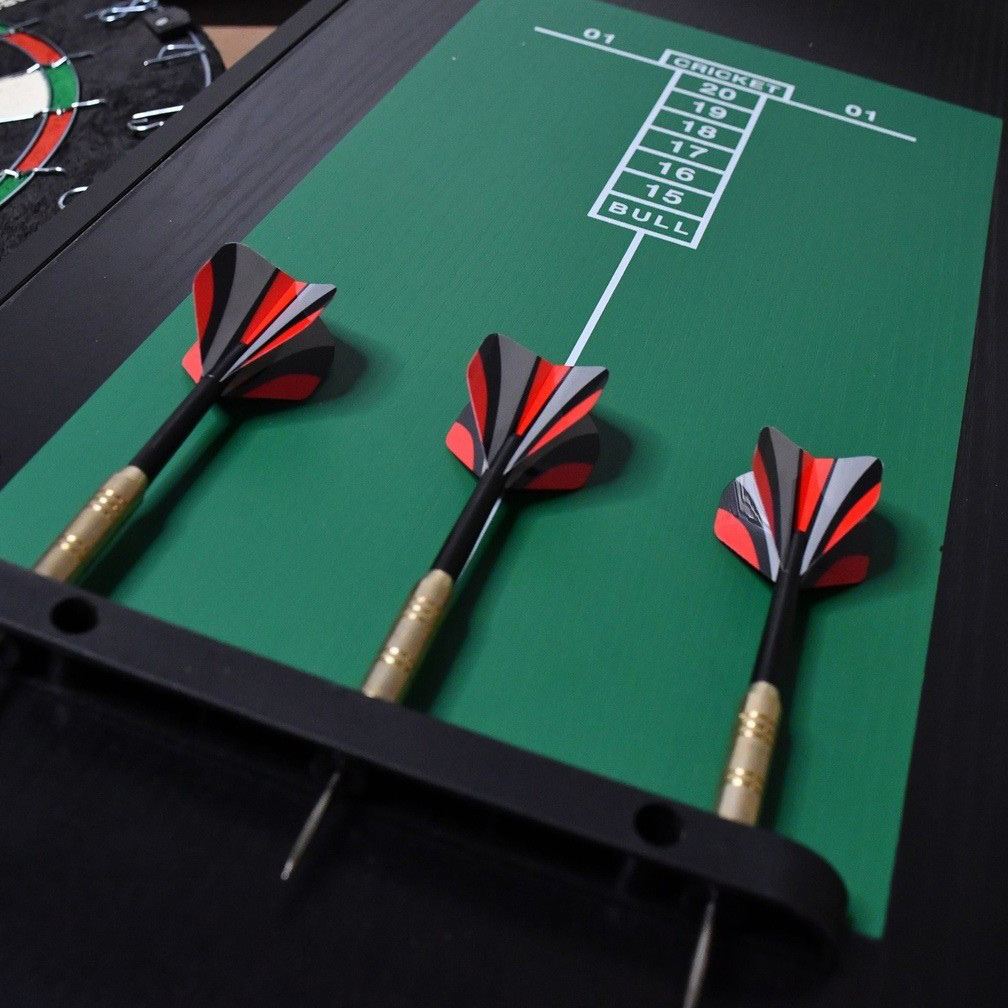 Arrow180 Bristle Dartboard Cabinet Set