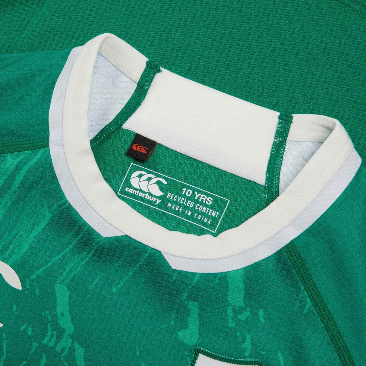 Canterbury IRFU Rugby Ireland 2024/25 Kids Short Sleeve Home Pro Jersey