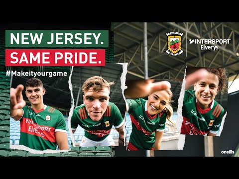 O'Neills Mayo Home 2023 LGFA Kids Jersey